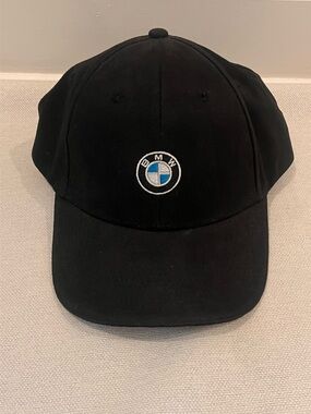 BMW Lifestyle Black Adjustable Hat